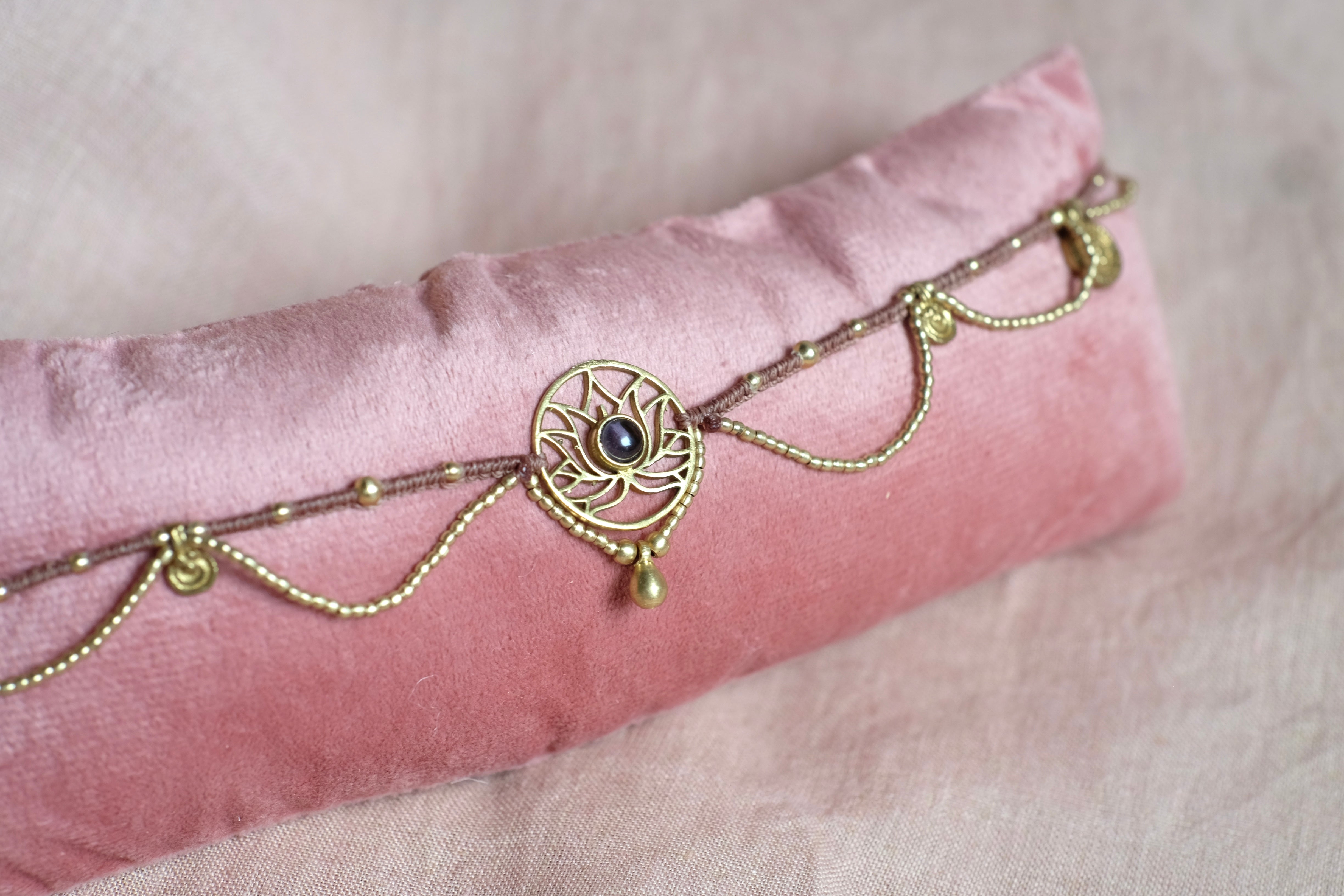 •☽ Lotus Belly chain ☾•