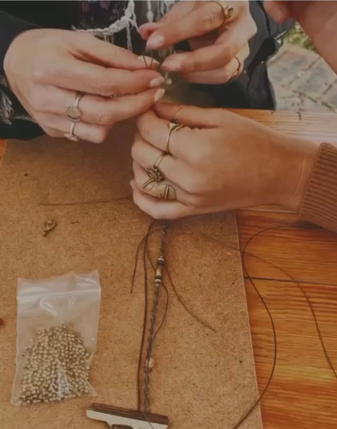 • ☽ Workshop Individuale o di Coppia: crea il tuo gioiello per capelli ☾•