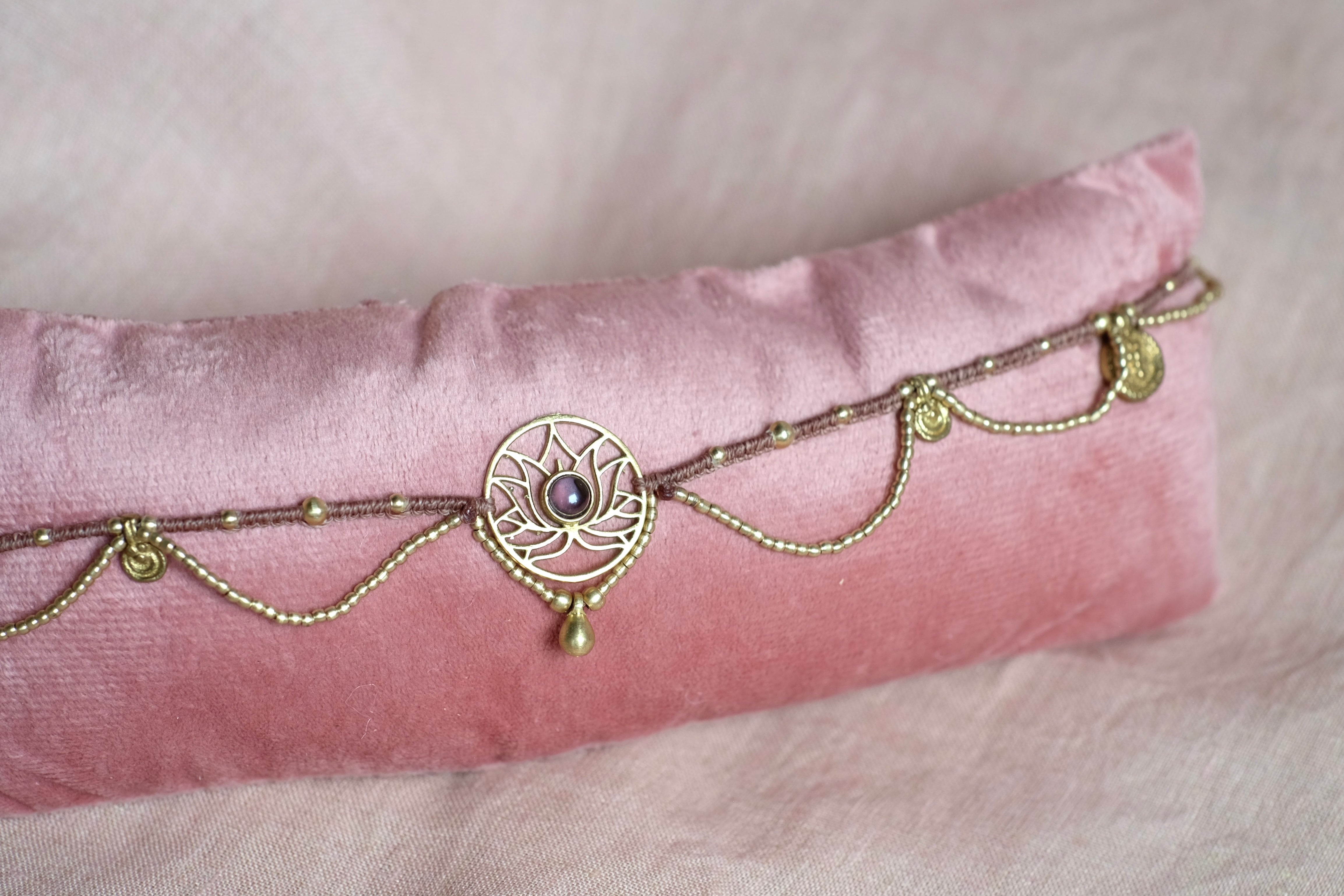 •☽ Lotus Belly chain ☾•