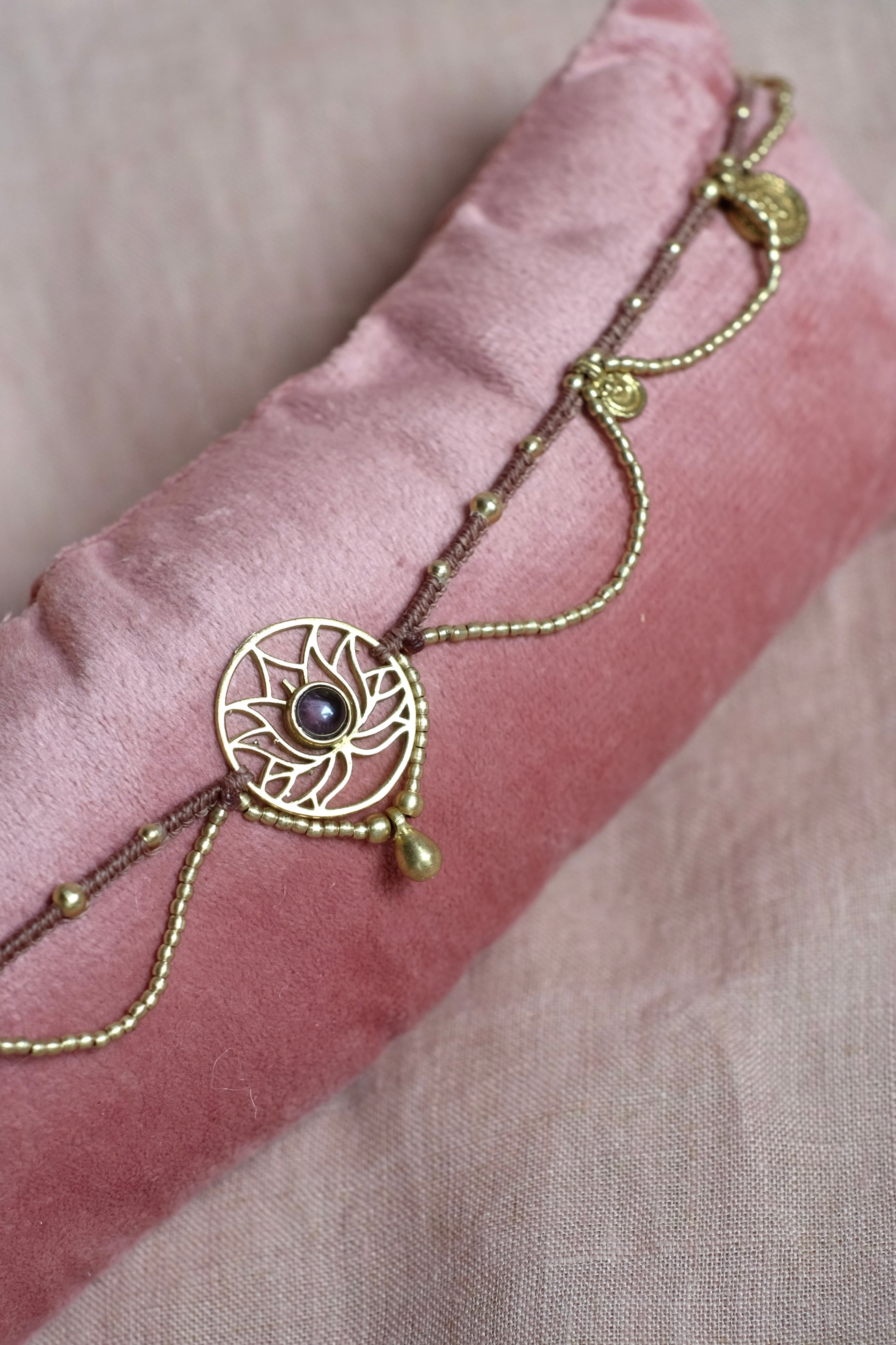 •☽ Lotus Belly chain ☾•