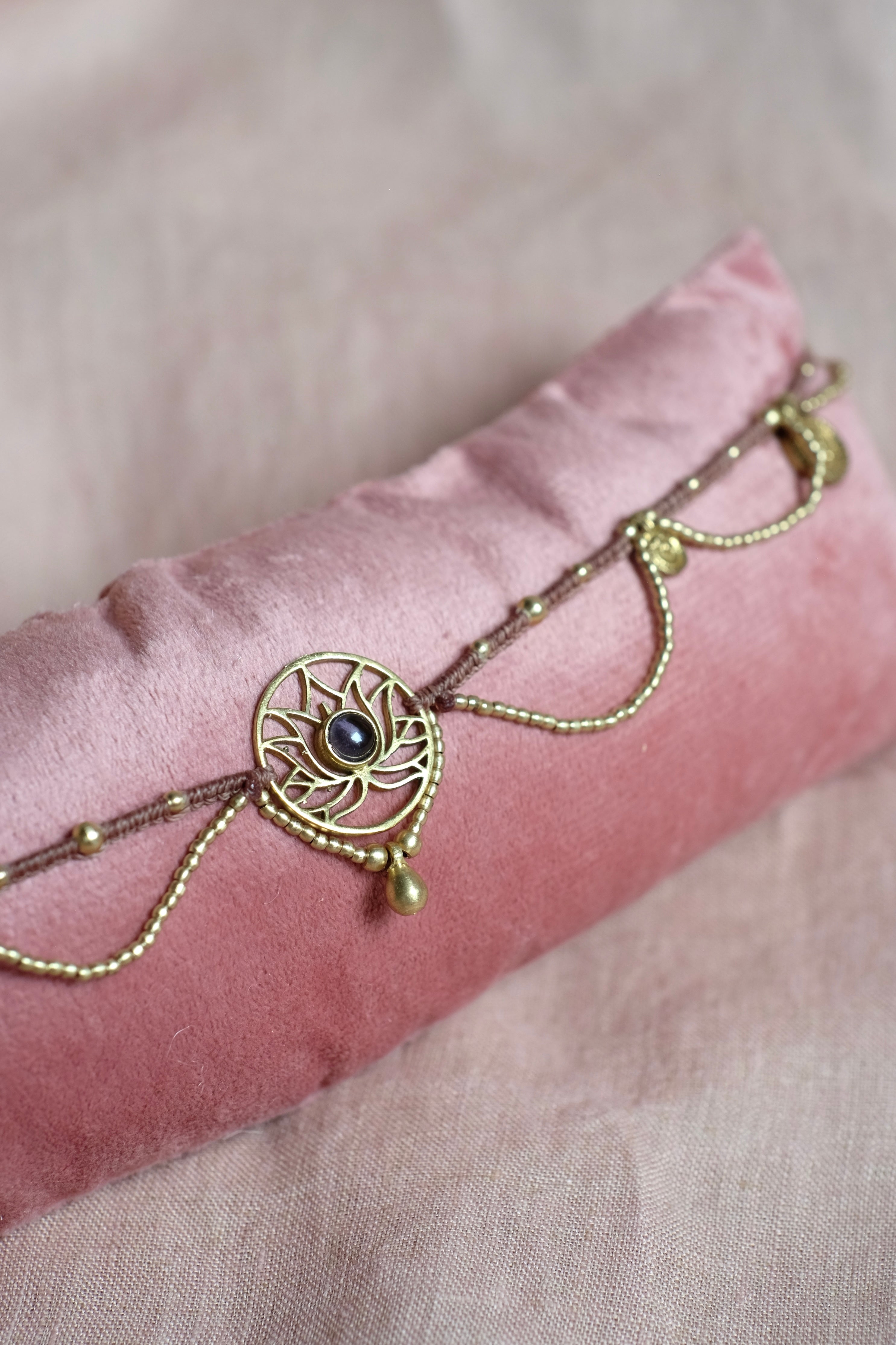 •☽ Lotus Belly chain ☾•