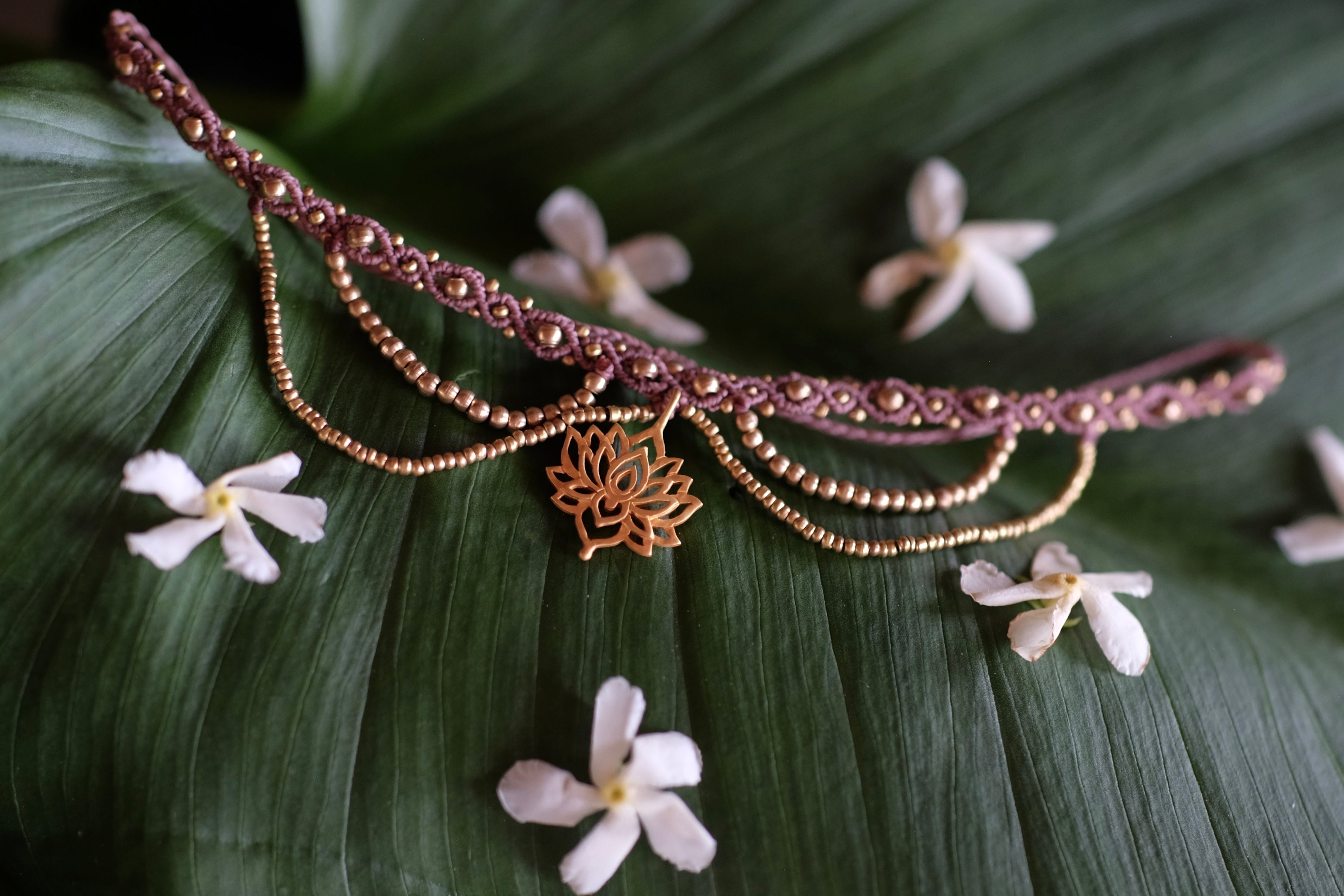 Daphne Macramè Anklet - PRE ORDER
