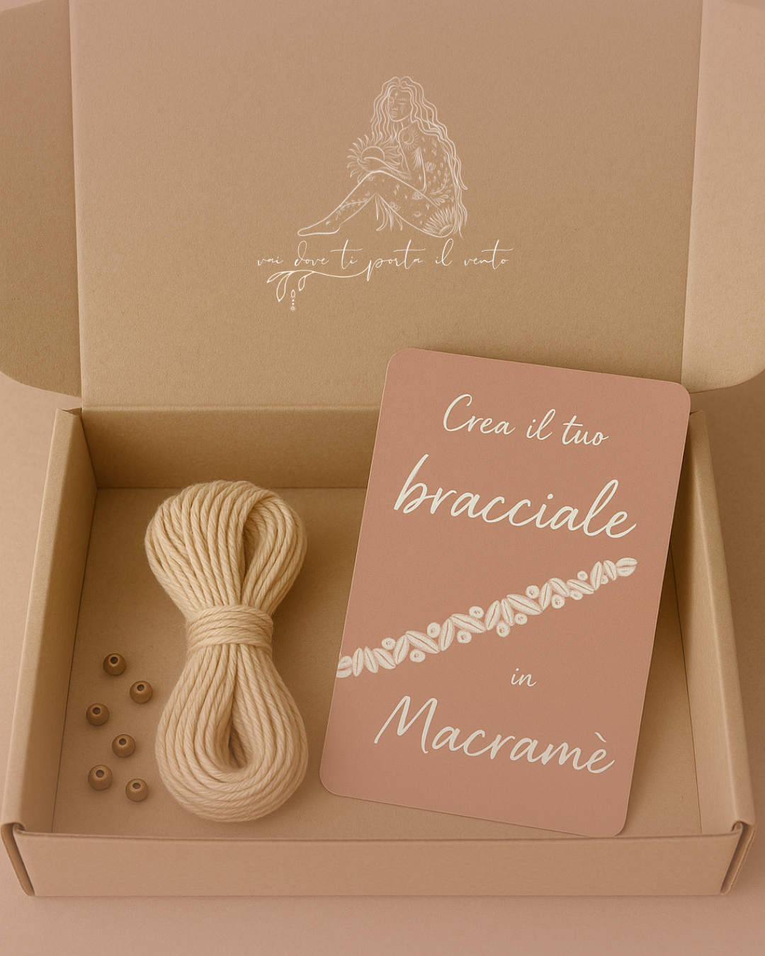 • Macramè Starter Box – Crea il tuo primo bracciale •